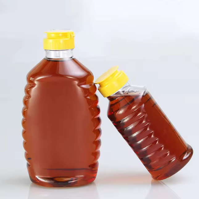 High Quality BPA Free Food Grade Honey Plastic Packaging Sauce Squeeze bottle